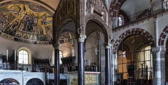 Ciborio e altare d'oro