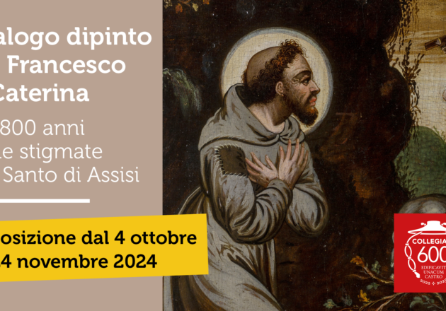 CASTIGLIONE OLONA – MOSTRA: Francesco e le stimmate dal 4 ottobre 2024 al 24 novembre 2024